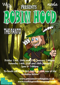 Robin Hood the Panto Poster 2024